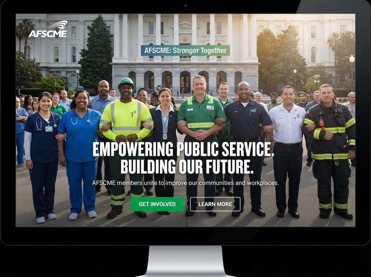 Build a Powerful Online Presence for Your AFSCME website preview