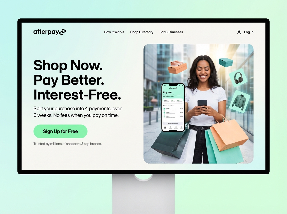 Boost Sales with Seamless Afterpay Integration website preview