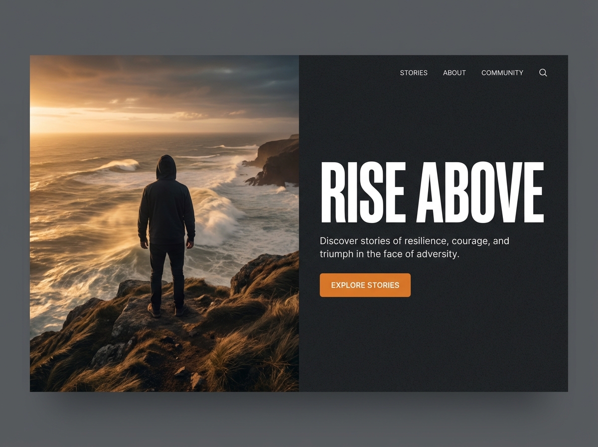 Build a Website That Stands Against All Odds website preview