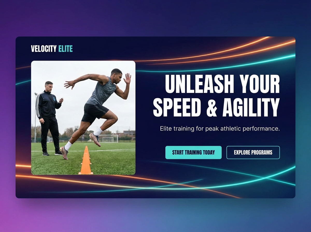 Build a High-Performance Agility Trainer Website website preview