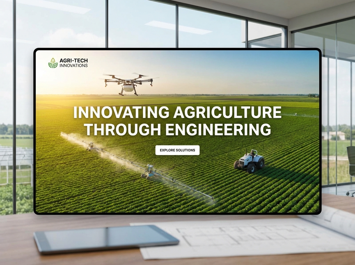 Build Your Powerful Agricultural Engineering Website website preview