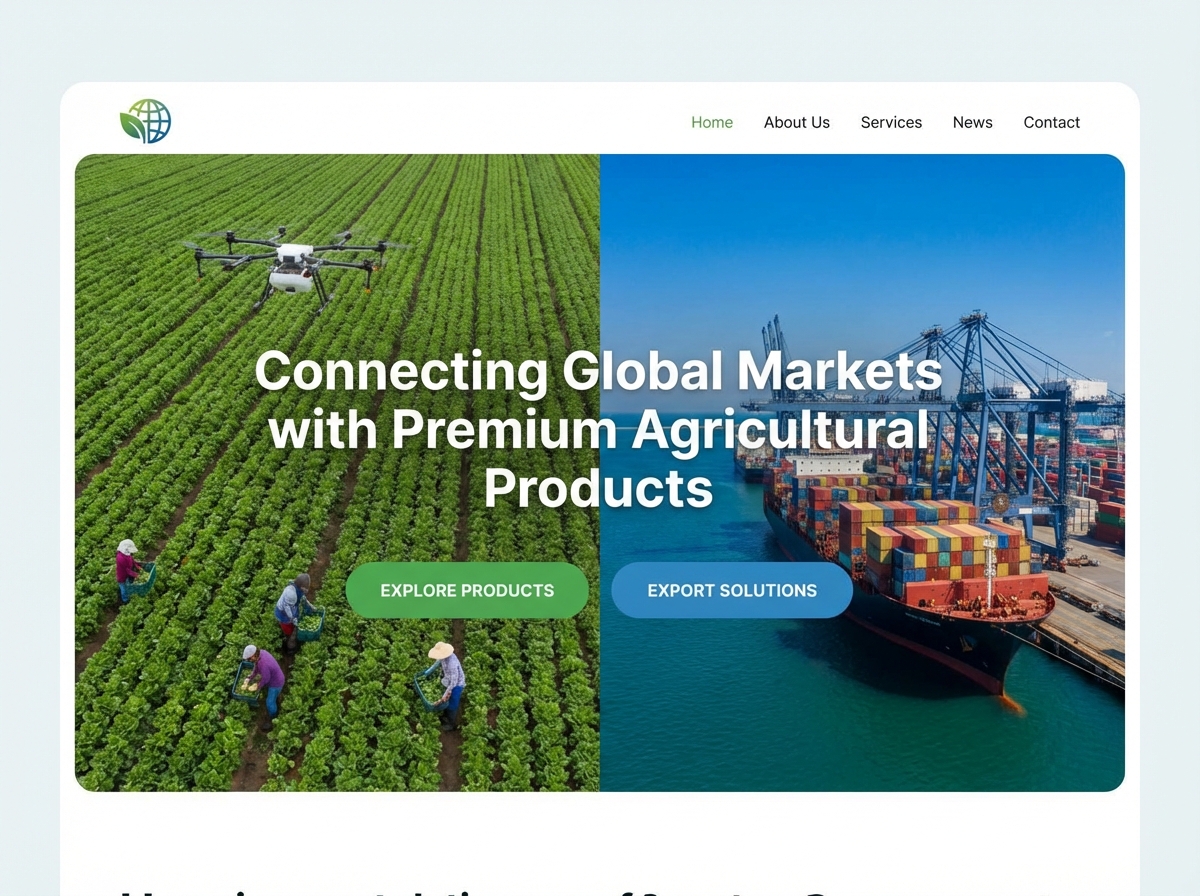 Build Your Global Exporting Powerhouse Website website preview