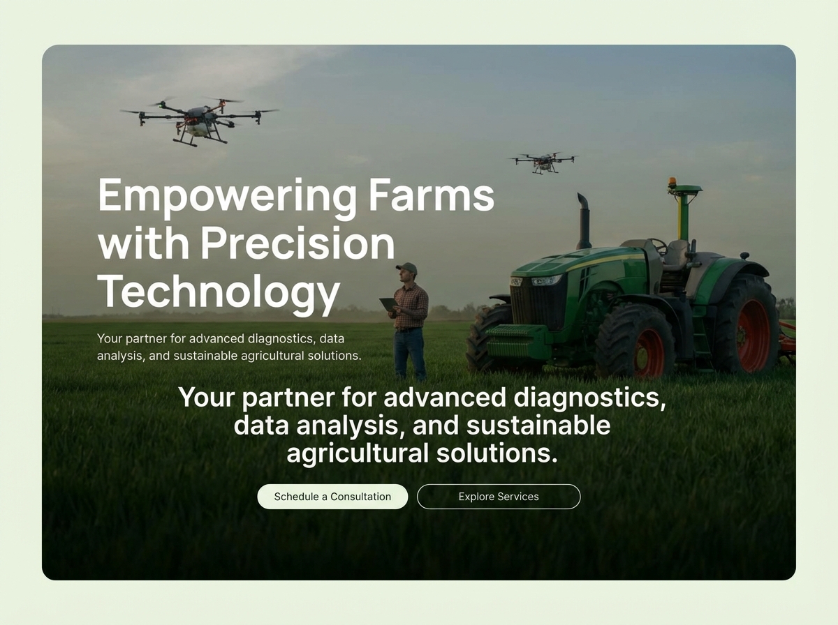 Build a Professional Online Presence as an Agricultural Technician website preview
