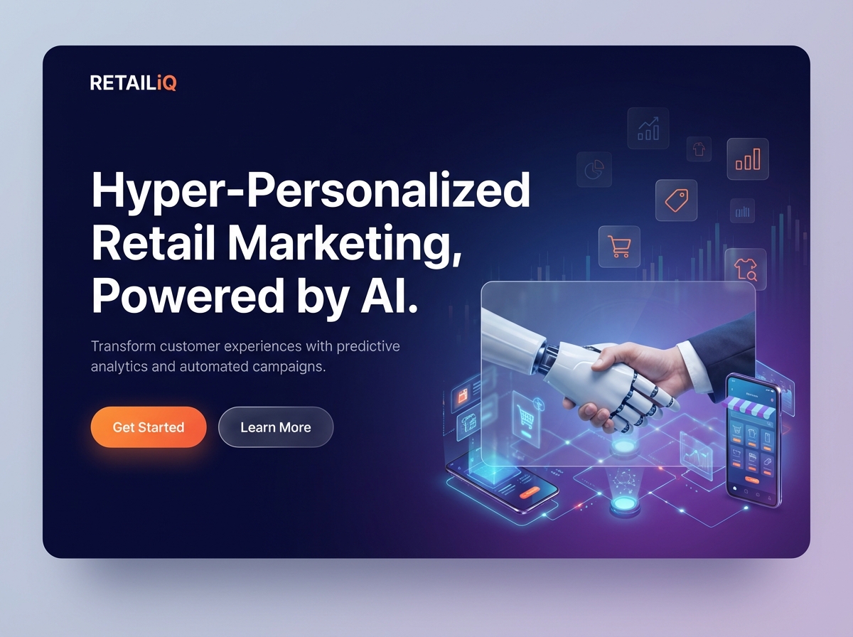 Unlock Growth with AI-Powered Retail Marketing website preview