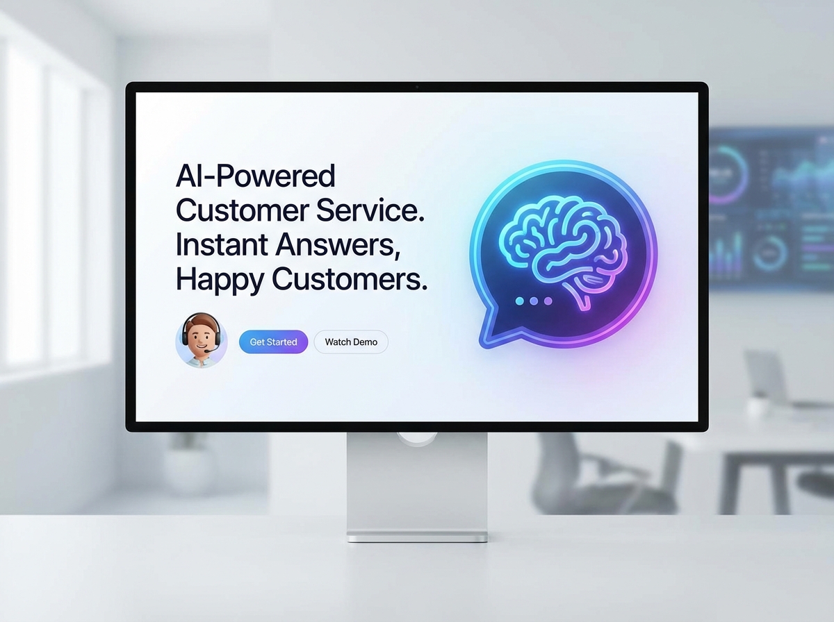 Build Smarter Customer Experiences with an AI-Powered Customer Service Website website preview