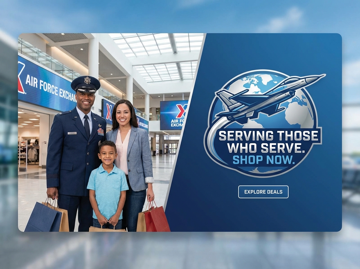Build Your Own Modern Air Force Exchange Website website preview