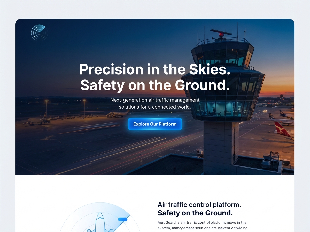 Build Dynamic Air Traffic Control Websites website preview