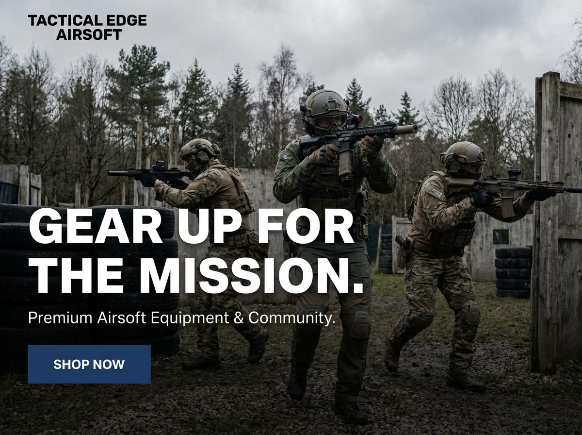 Build Your Ultimate Airsoft Website with Grigora website preview