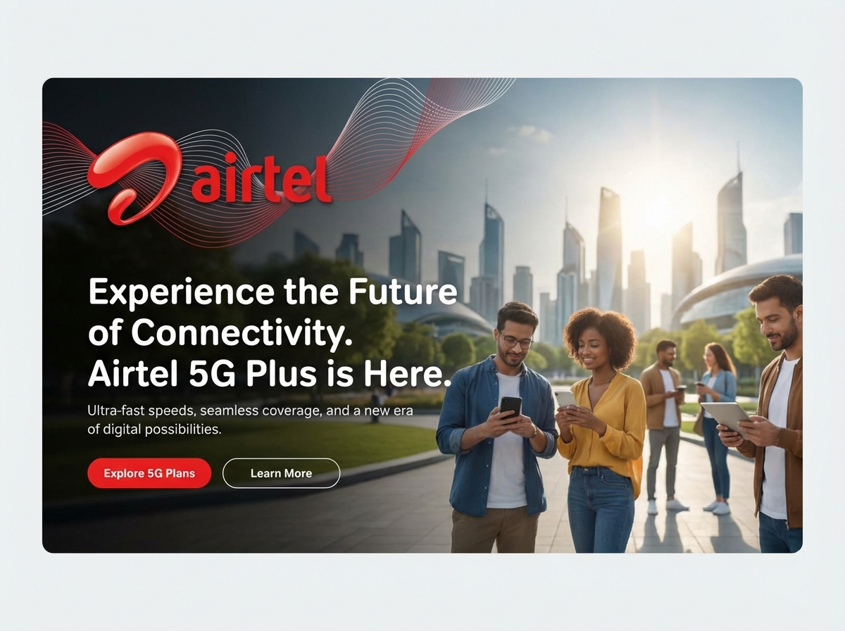 Build a Website for Your Airtel Service Center website preview