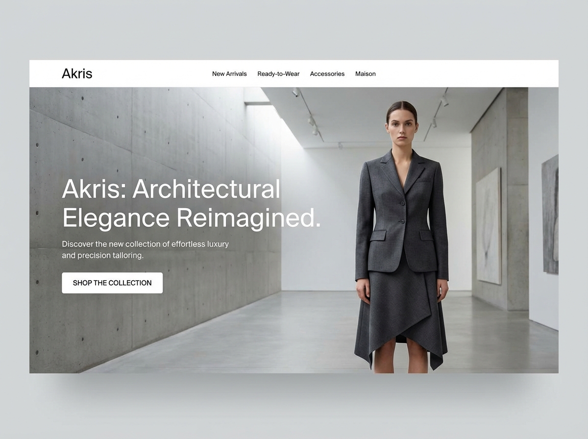 Launch Your Signature Akris Collection Website website preview