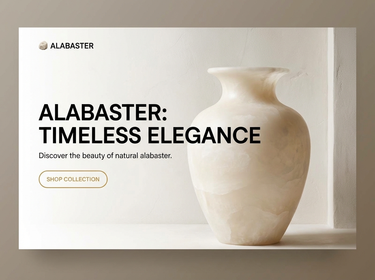 Build a Stunning Site for Your Alabaster Color Showcase website preview