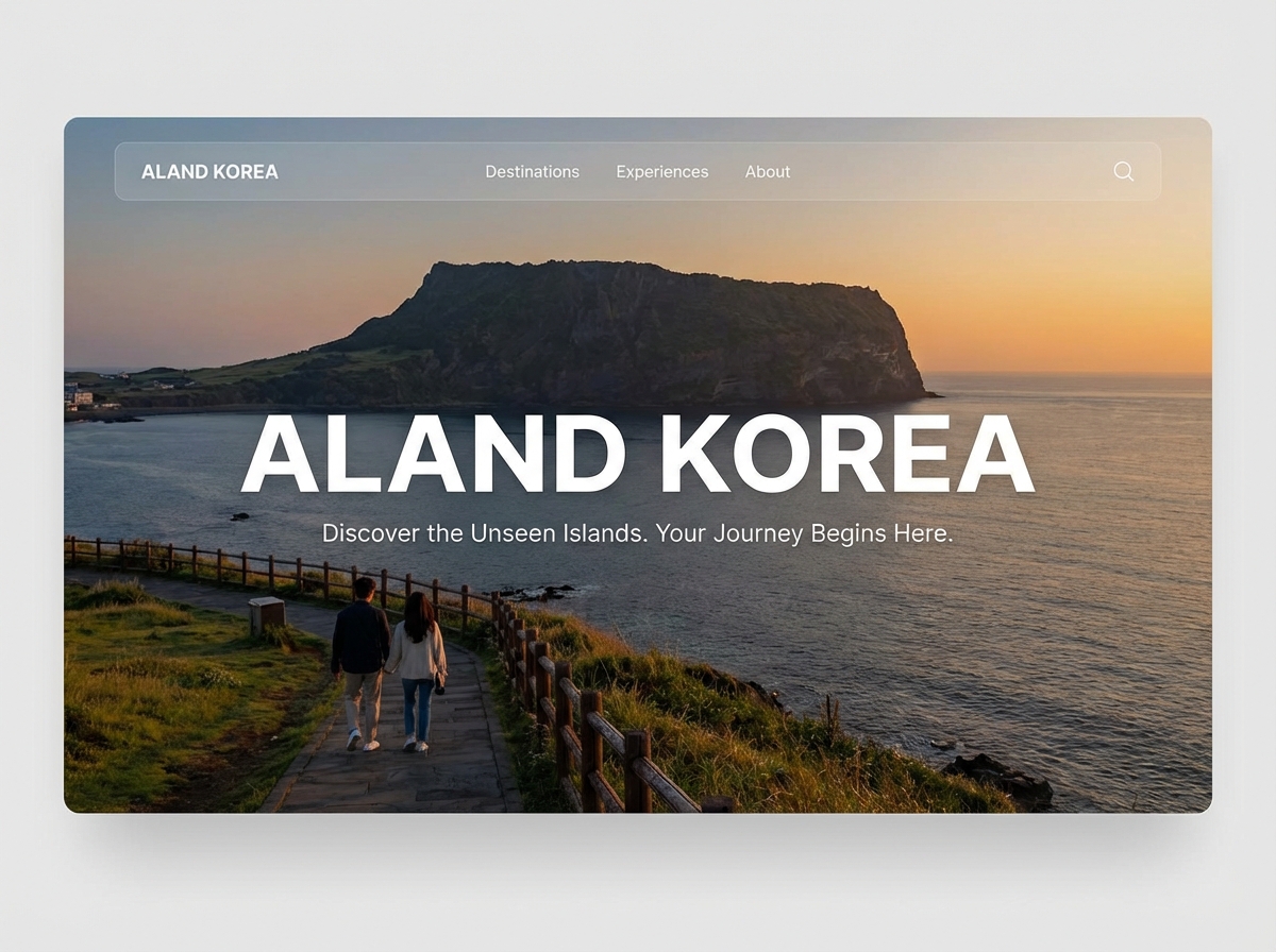 Build a Stunning Online Presence for your Aland Korea Brand website preview