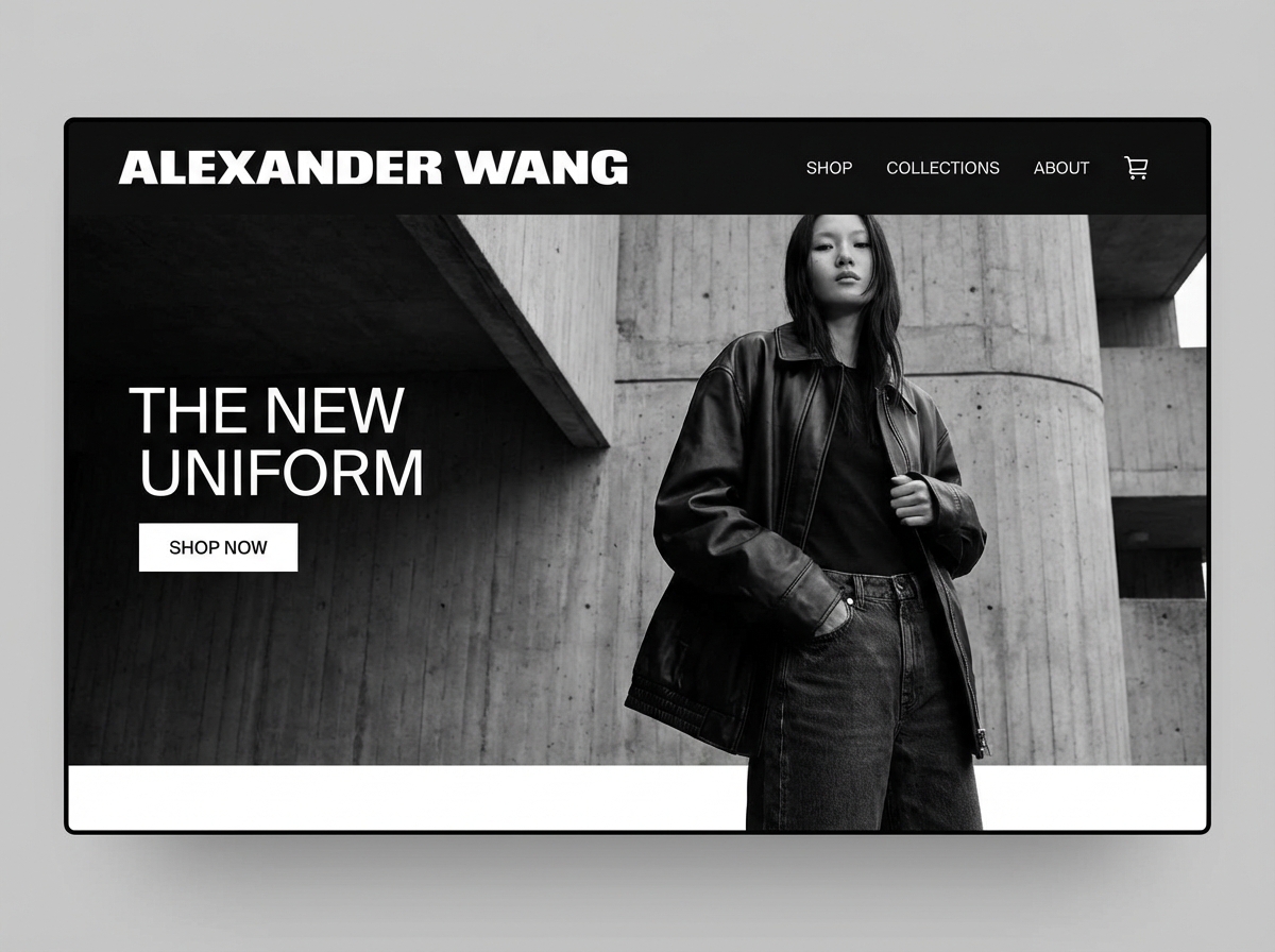 Build Your Iconic Alexander Wang-Inspired Website website preview
