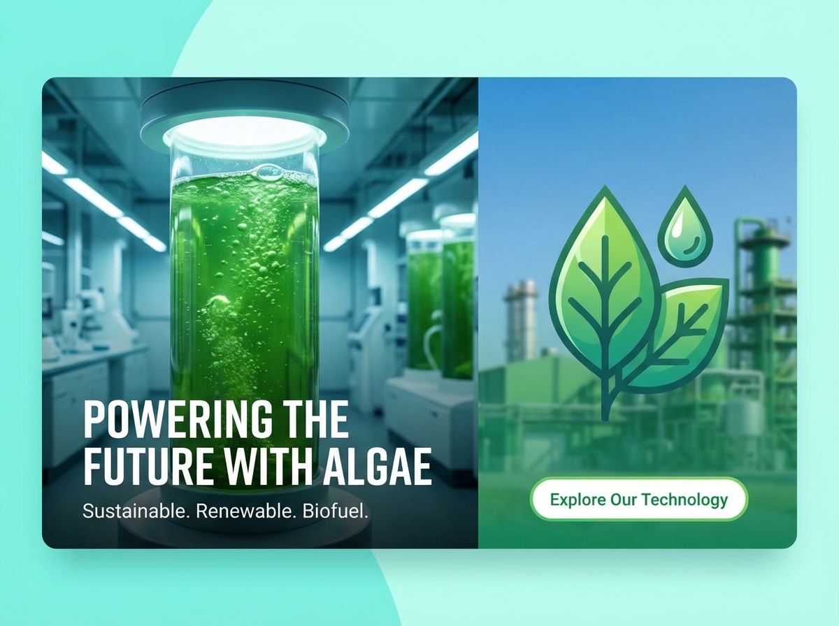 Launch Your Breakthrough in Algae Biofuel Production website preview