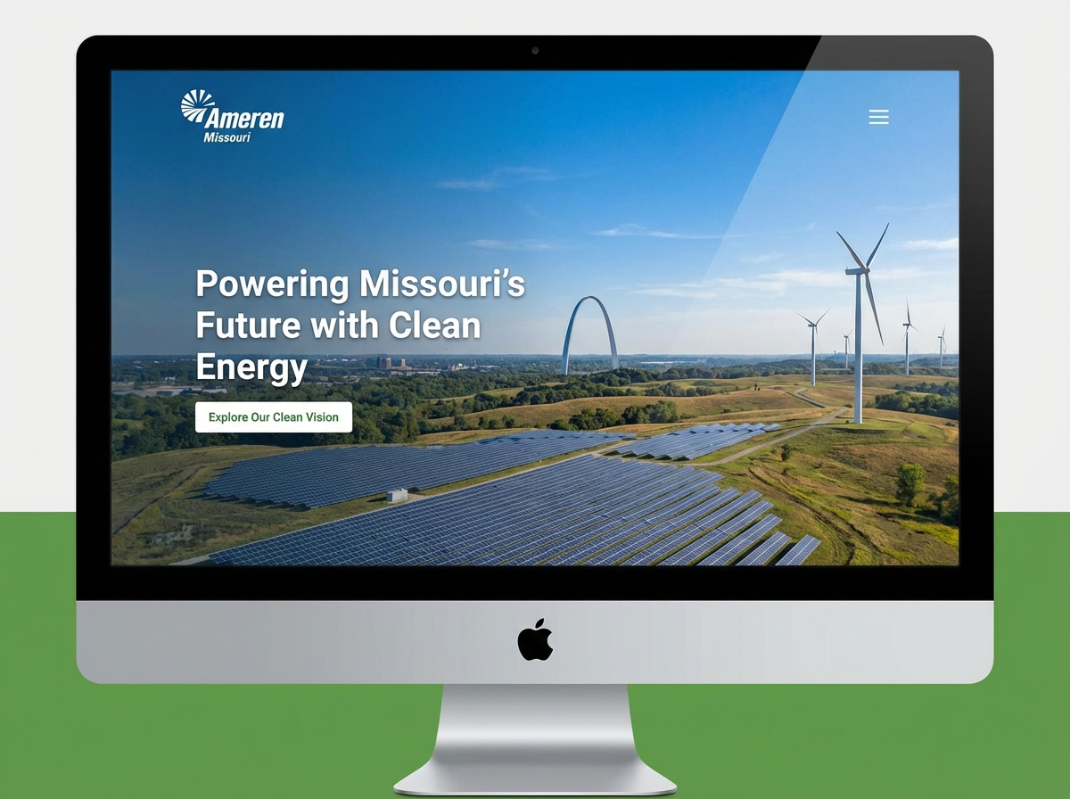 Build a Powerful Online Presence for Ameren Missouri with Grigora website preview