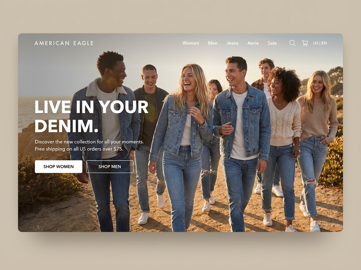 Elevate Your Brand: The Ultimate American Eagle Website Builder website preview