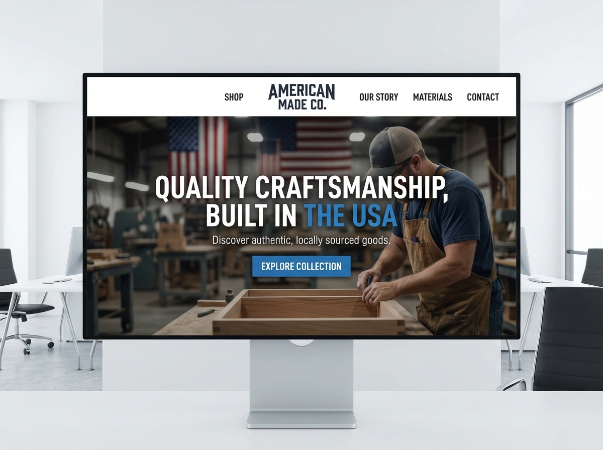 Build a Website to Showcase Your website preview