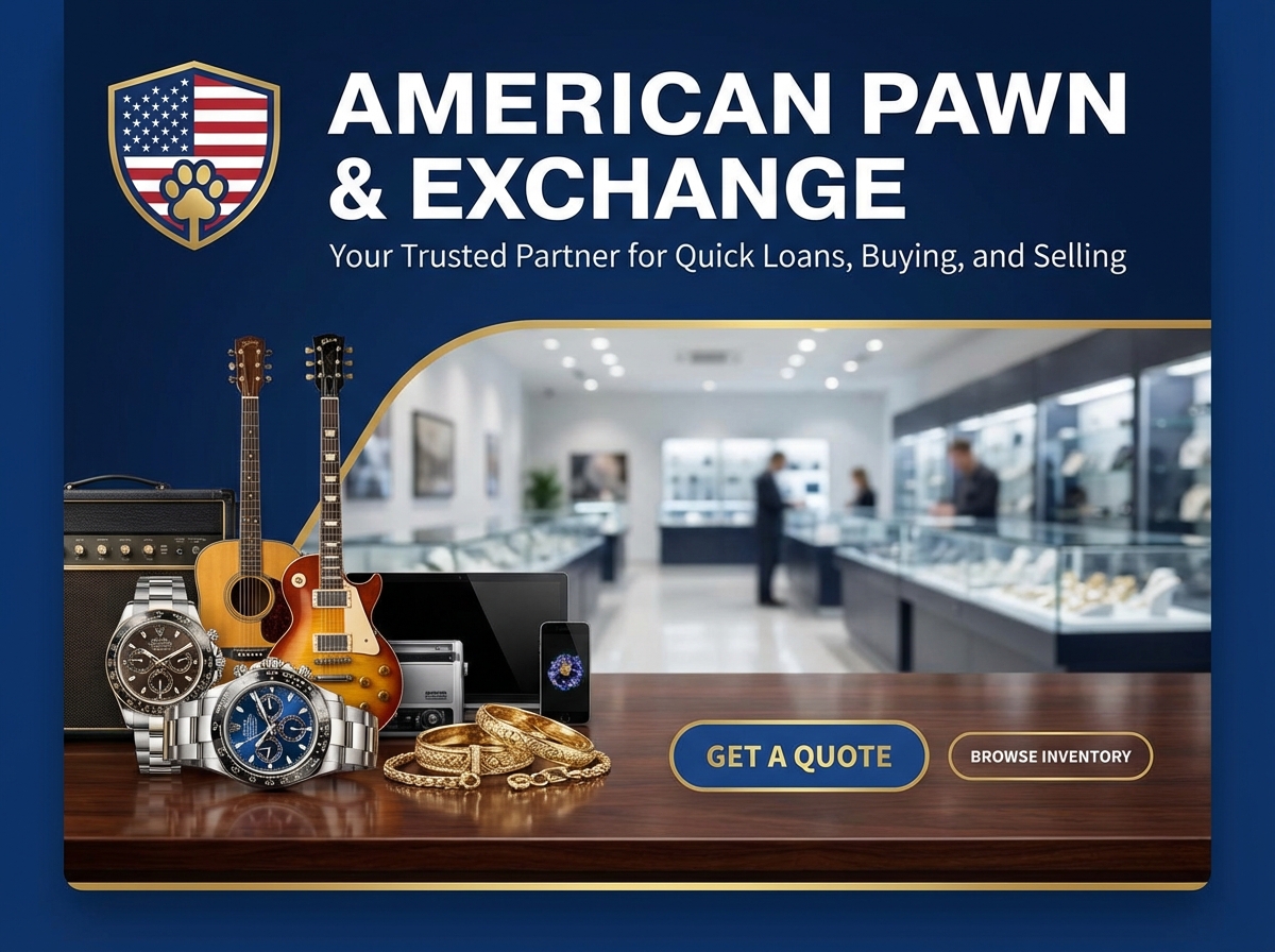 Build Your Authority Online with an Award-Winning American Pawn Website website preview