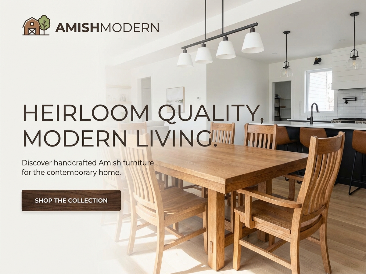 Build a Stunning Online Home for Your Amish Furniture Business website preview