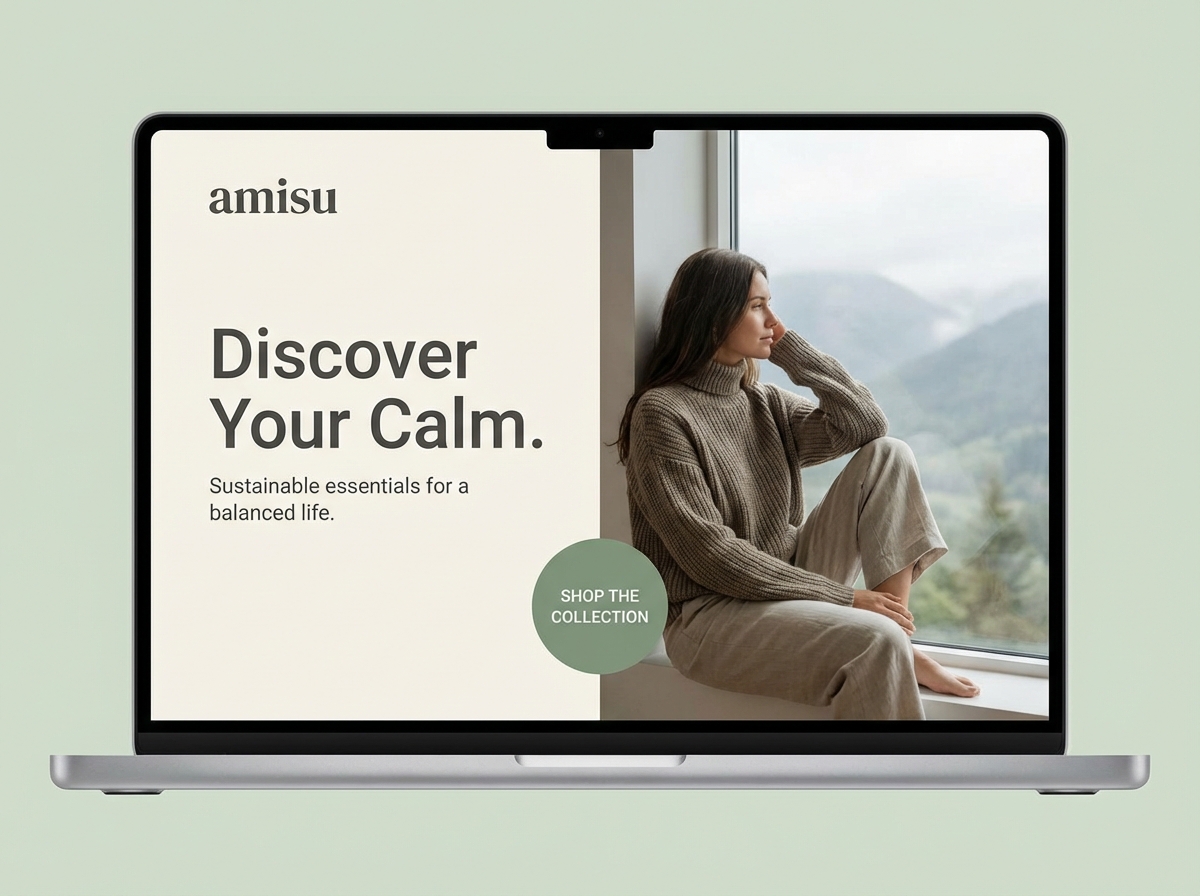 Build Your Dazzling Amisu Portfolio with Grigora website preview