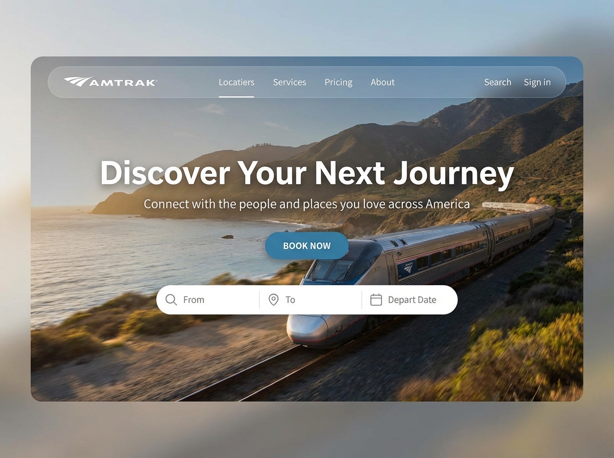Your Ultimate Guide to Amtrak Travel website preview