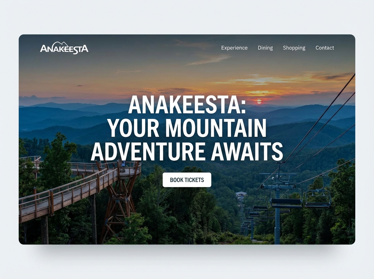 Build Your Anakeesta-like attraction Website website preview