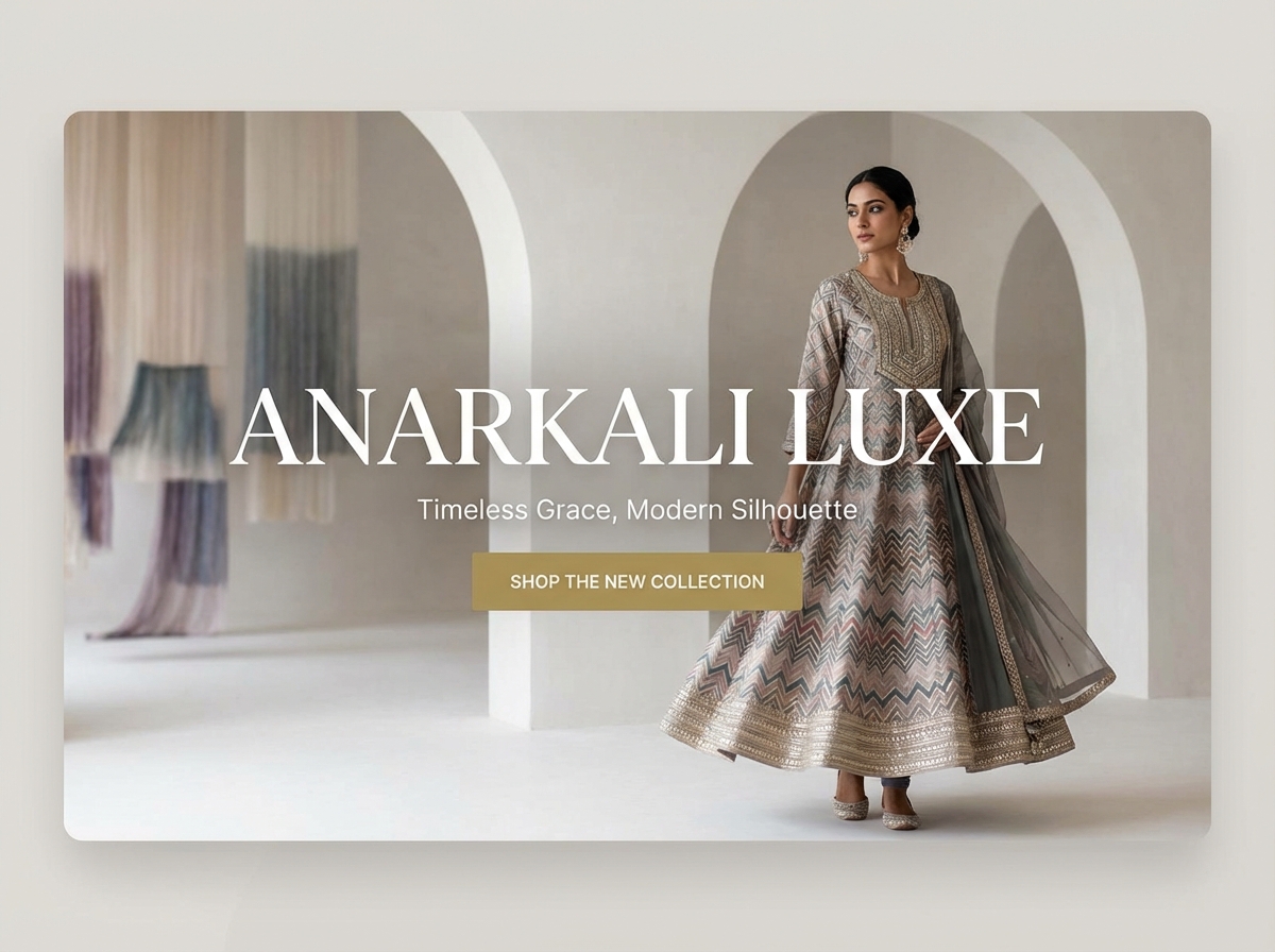 Design Your Dream Anarkali Website website preview