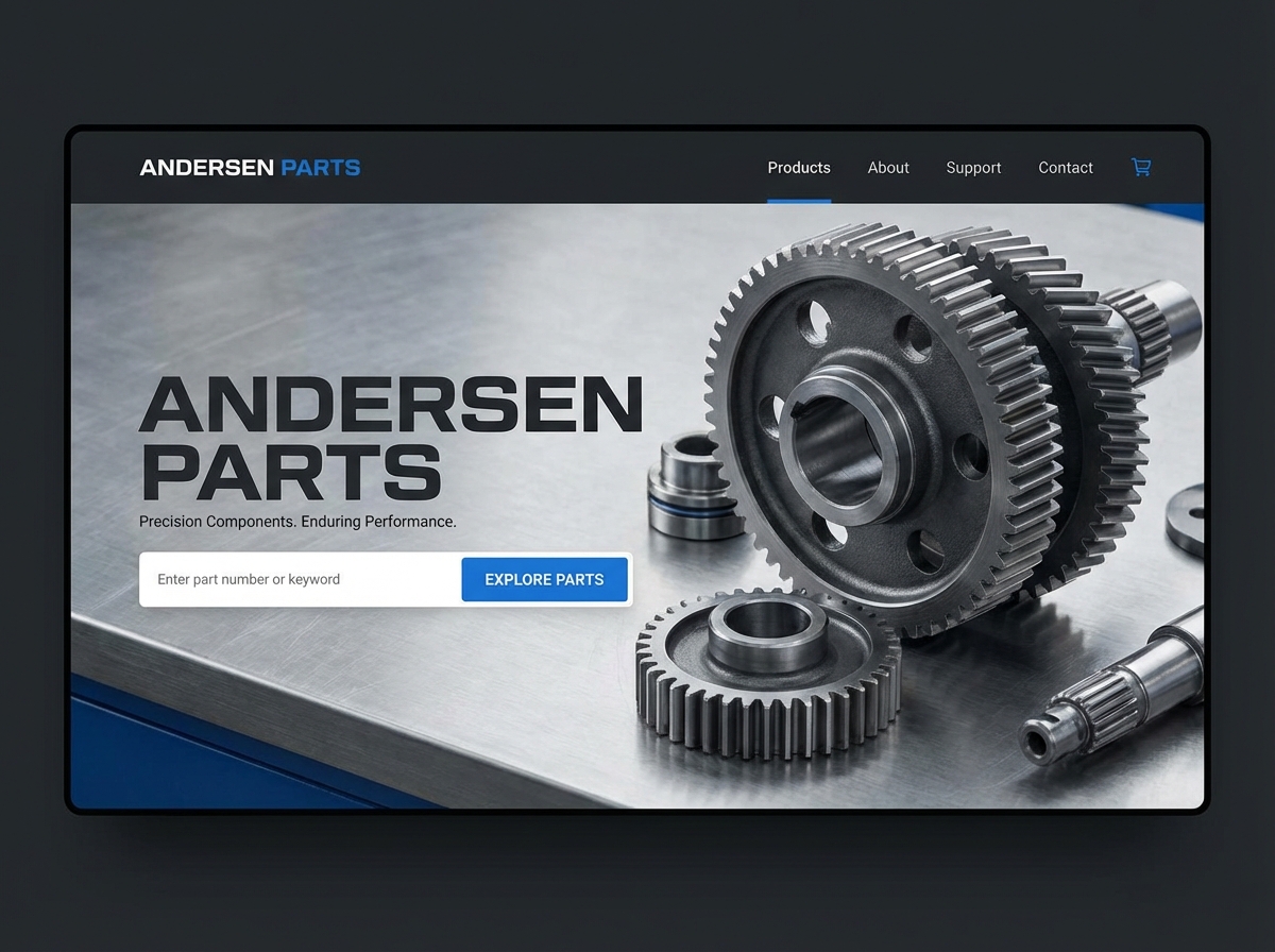Build Your Premier Andersen Parts Website website preview