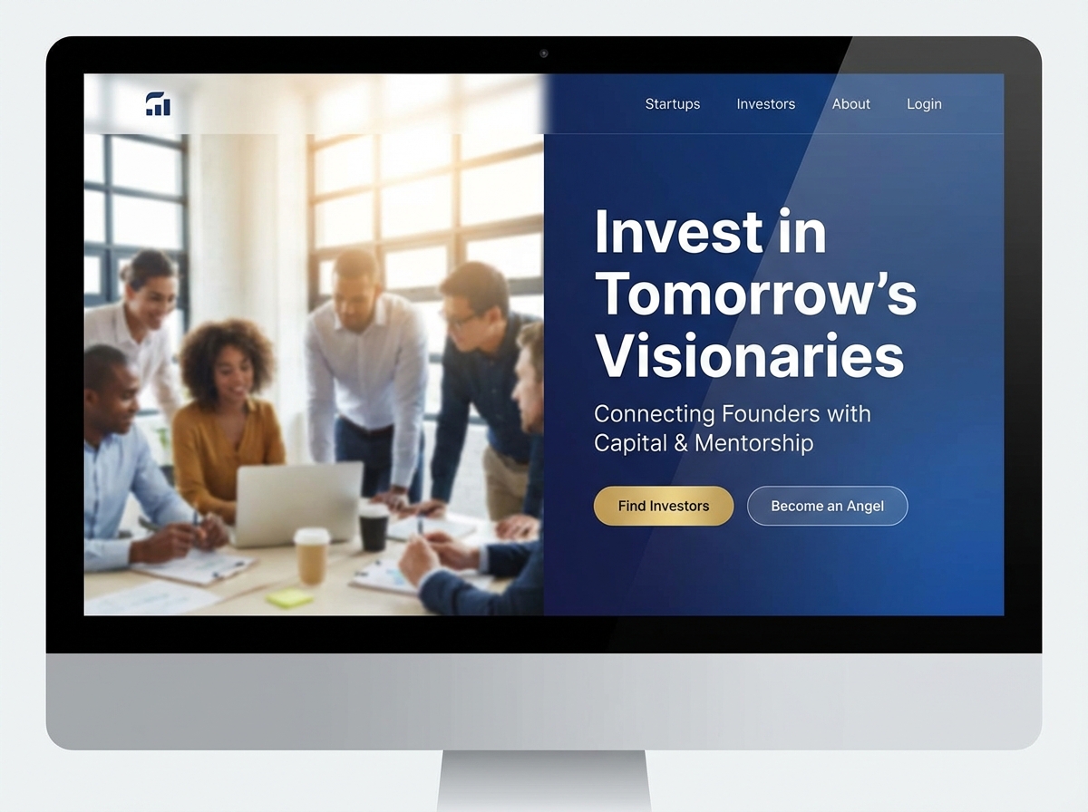 Elevate Your Vision with Grigora: The Ultimate Angel Website Builder website preview