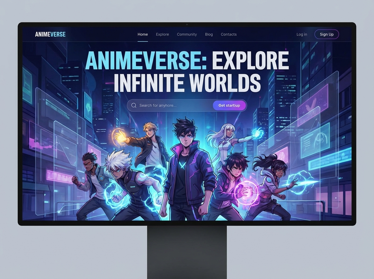 Build Your Engaging Anime & Manga Website Today website preview