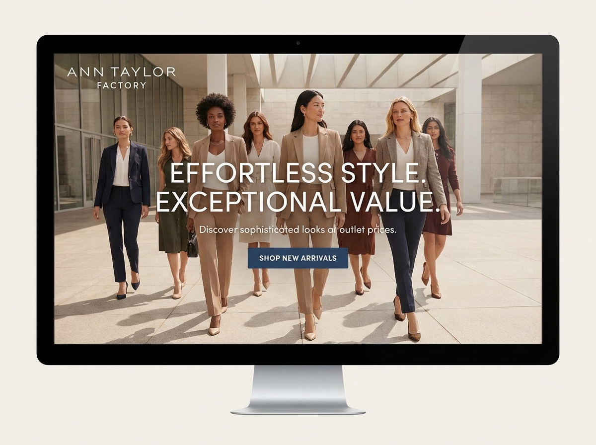 Build Your Own Ann Taylor Outlet-Style Website website preview
