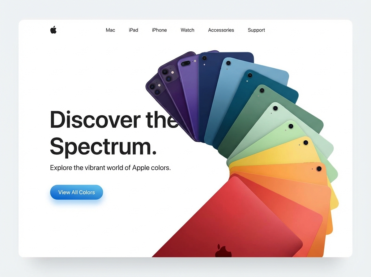 Showcase Your Creativity with a Stunning Gradient-rich Portfolio website preview