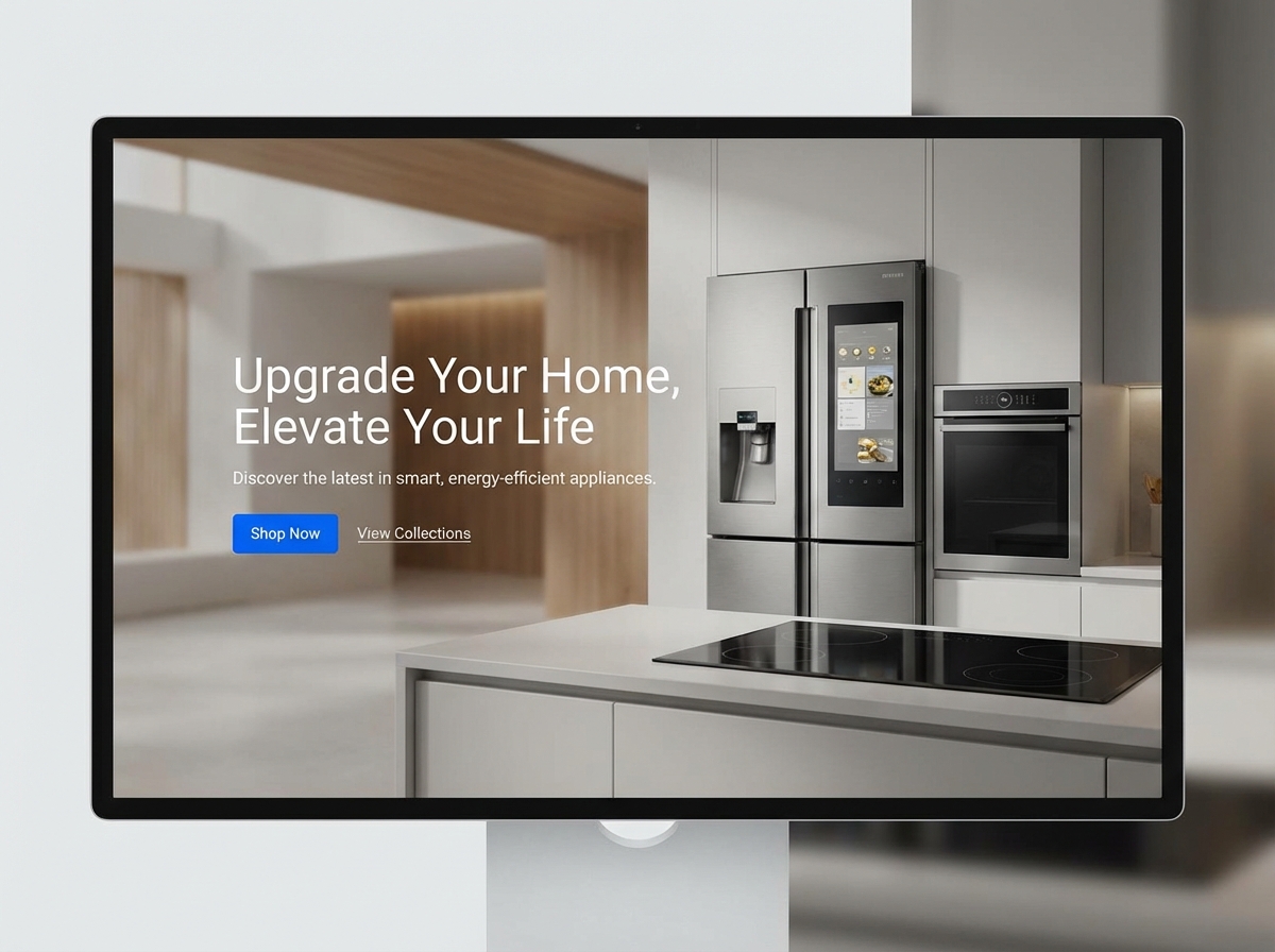 Build Your Premier Appliance Store Website website preview
