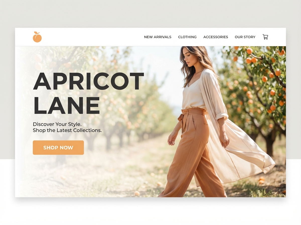 Create Your Stunning Apricot Lane Website website preview