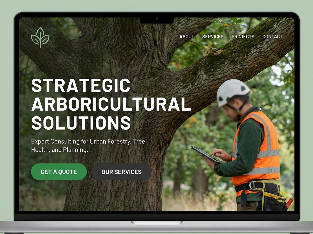 Build a Professional Website for Your Arboricultural Consultant Business website preview