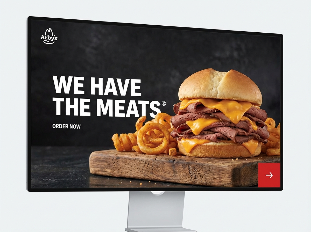 Build Your Own Arby's Inspired Website website preview