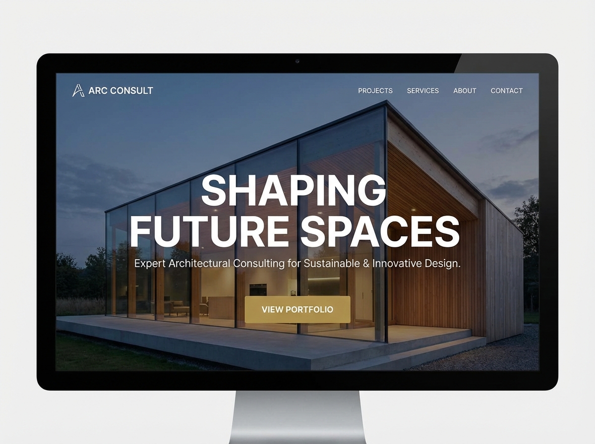 Build Your Premier Architectural Consultant Website website preview