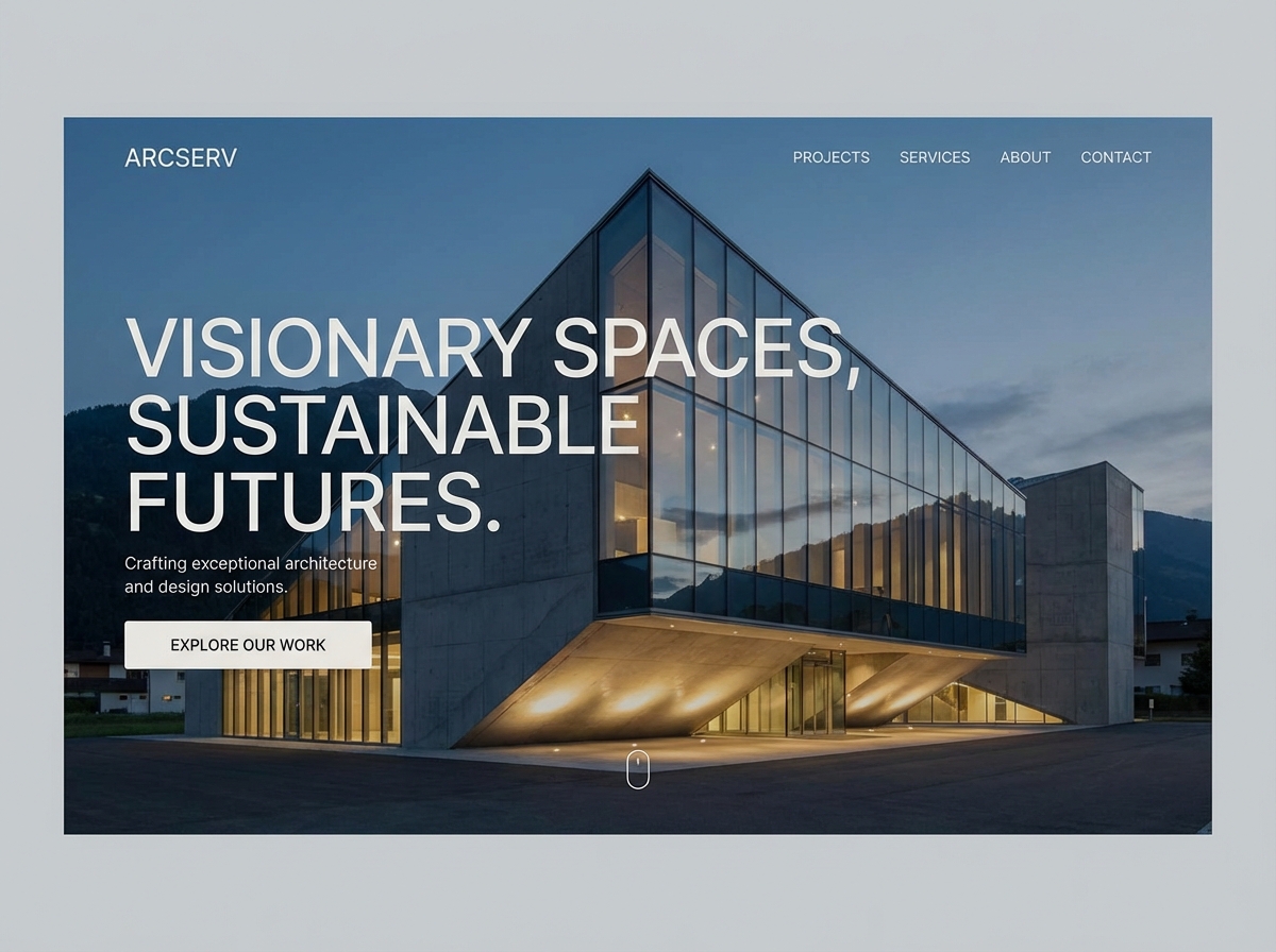 Build a Stunning Online Home for Your Architecture Services website preview