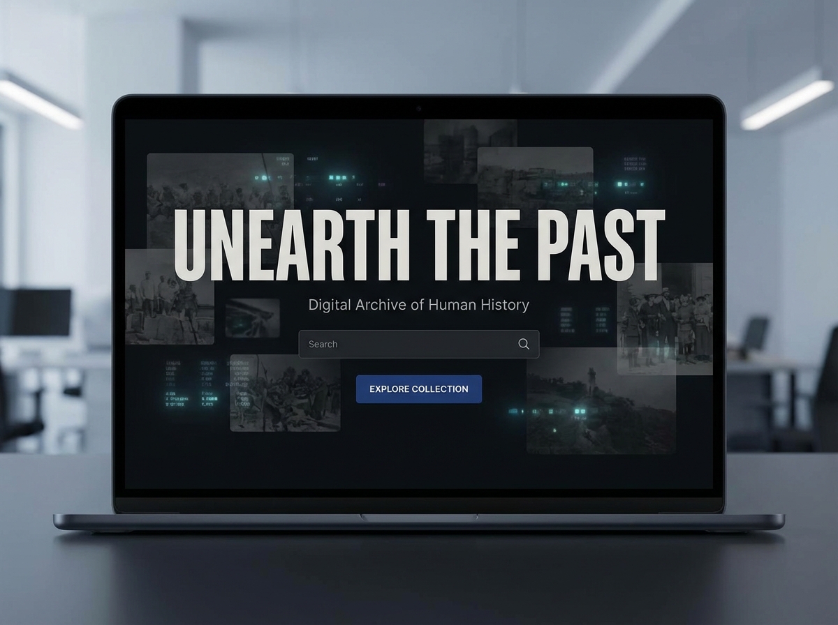 Build Your Digital Archive Easily website preview