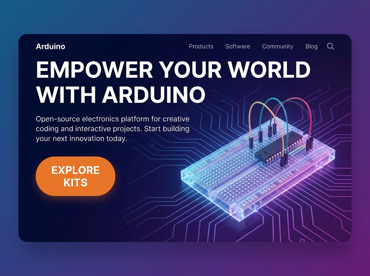 Build Dynamic Websites for Your Arduino Projects website preview