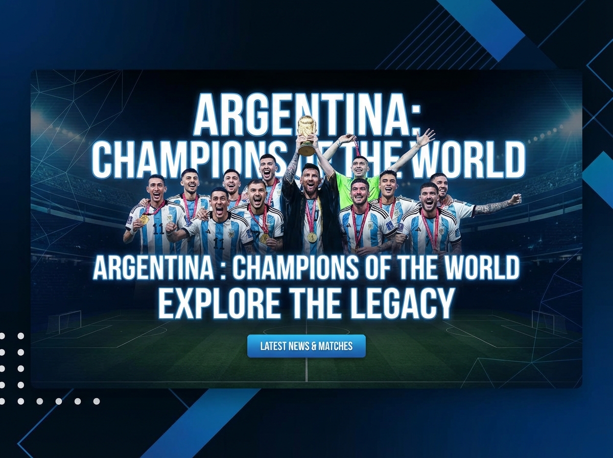 Build a World-Class <span class="gradient-text">Argentina Football</span> Website website preview
