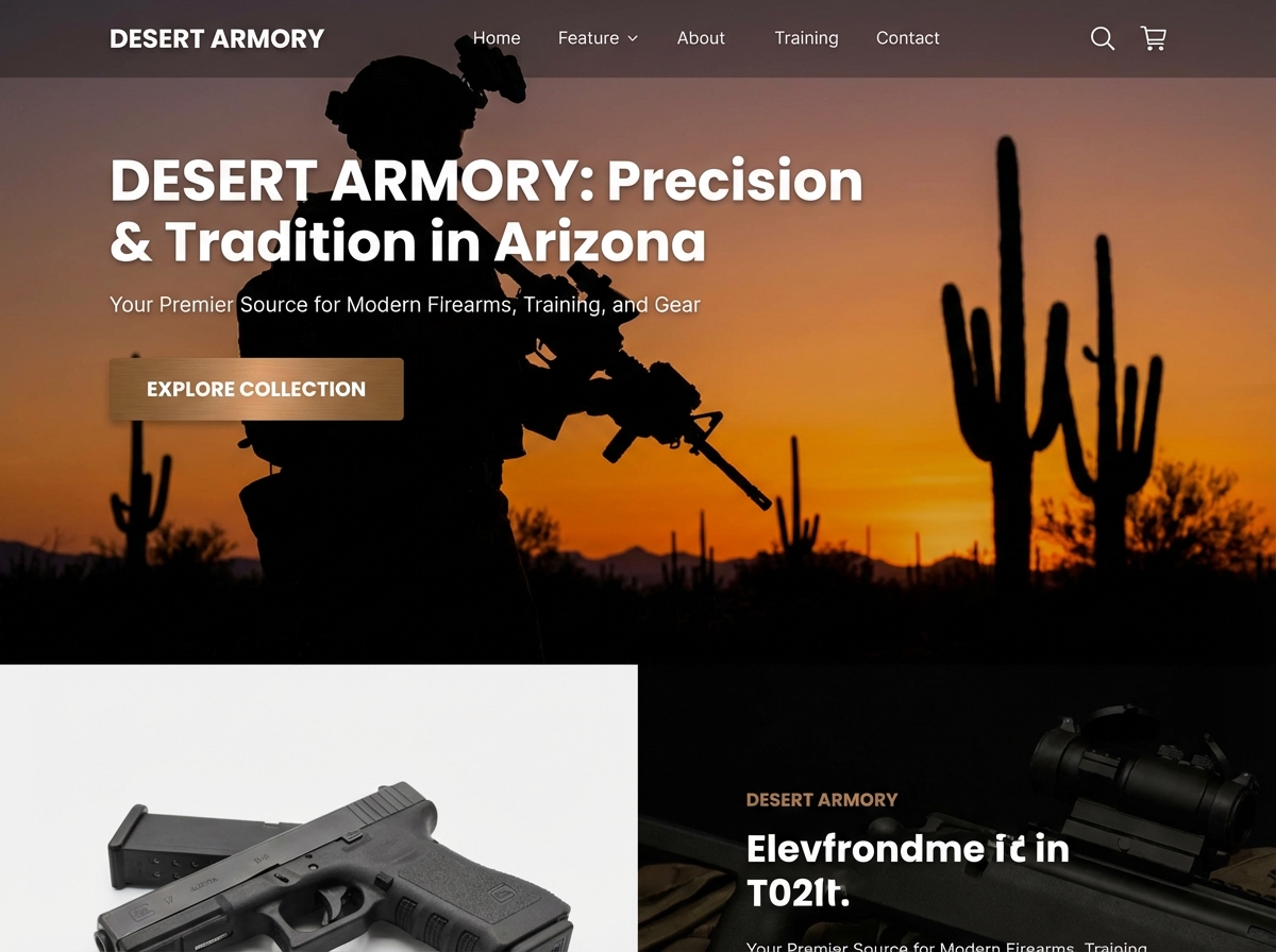 Build a Powerful Online Presence for Your Arizona Firearms Business website preview