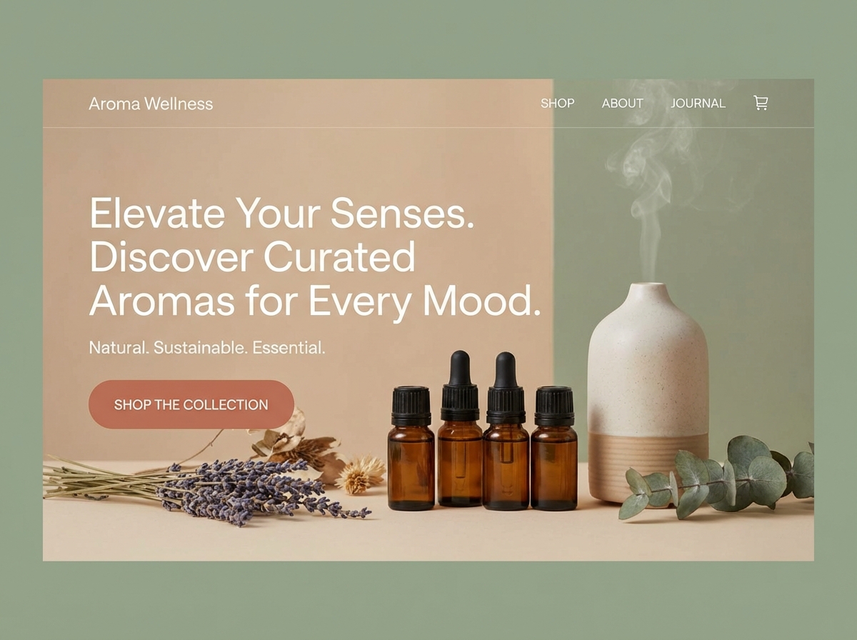 Build Your Online Presence with an Engaging Aroma Website Builder website preview