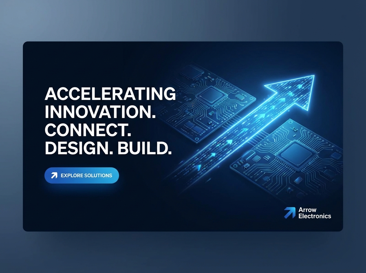 Build a Powerful Online Presence for Your Arrow Electronics Projects website preview
