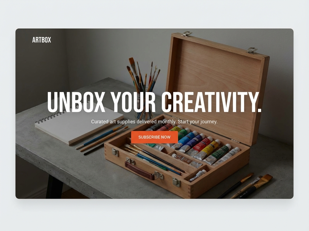Build a Stunning Art Portfolio that Sells Your Work website preview