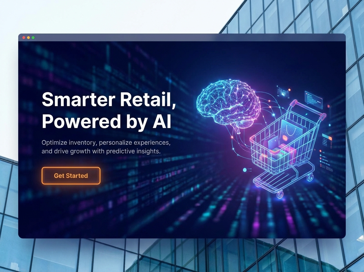 Boost Sales & Efficiency with AI for Retail website preview