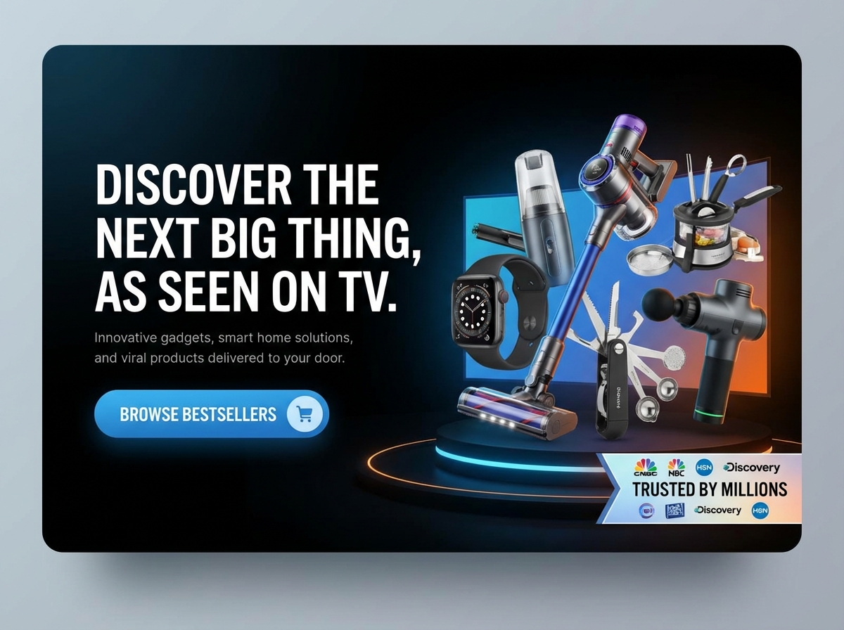 Launch Your Breakthrough with a Striking As Seen On TV Website website preview