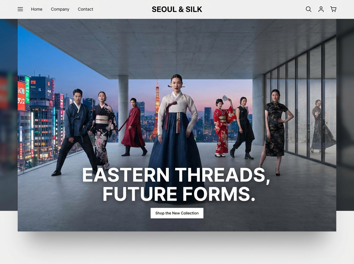 Launch Your Stunning Online Asian Clothes Store website preview