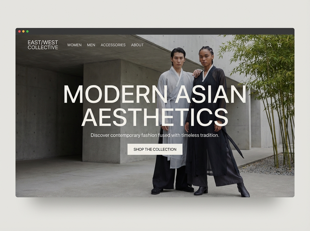 Launch Your Stunning Online Boutique for Asian Clothing website preview