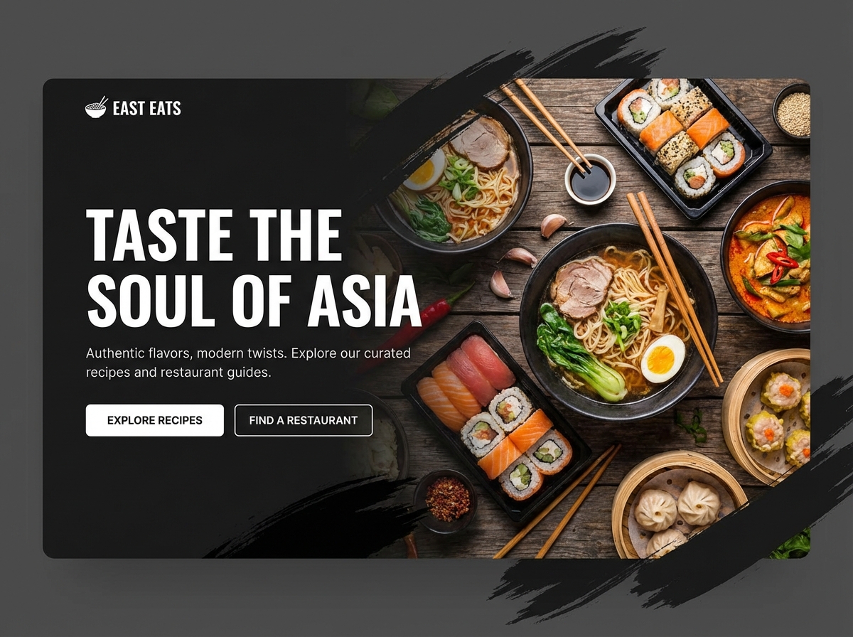Build a Stunning Online Presence for your Asian Food Business website preview